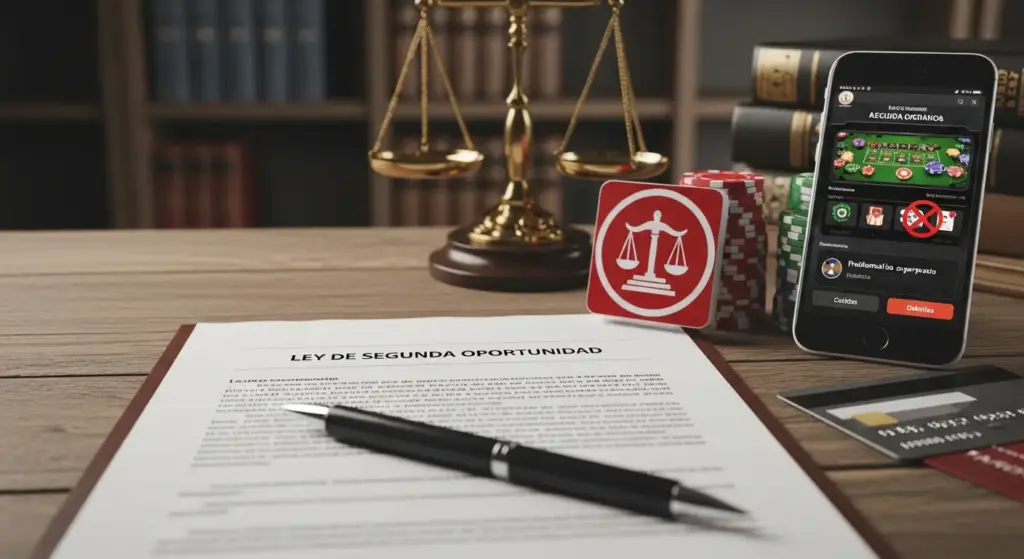 la ley de segunda oportunidad ayuda en caso de ludopatía